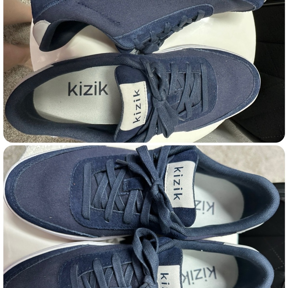 Kizik Women's Navy Athletic Shoes
